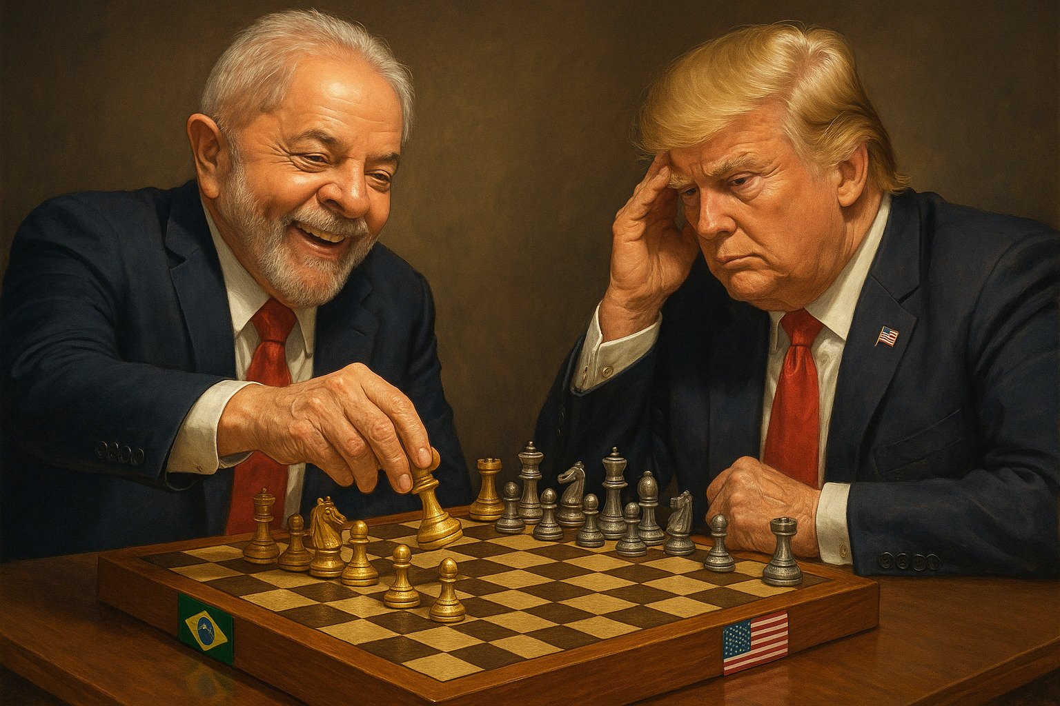 Lula enfrenta Trump e ganha fôlego político