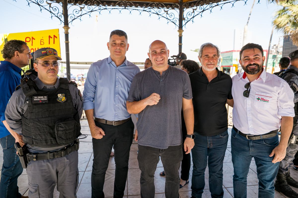 Prefeito prestigia lançamento da Operação Centro Seguro