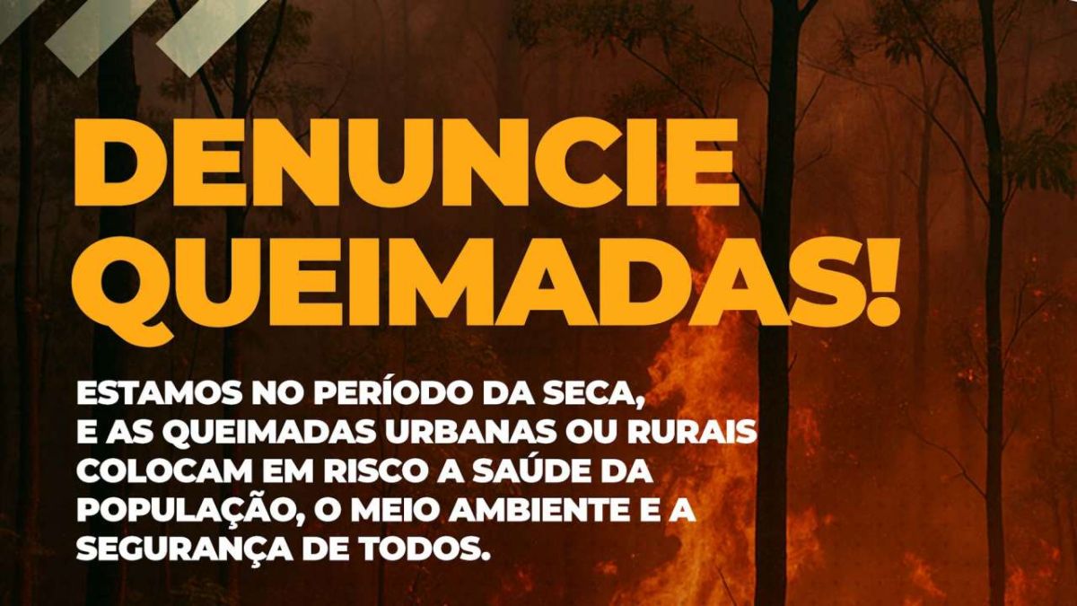 Prefeitura e Corpo de Bombeiros lançam campanha VG sem Queimadas