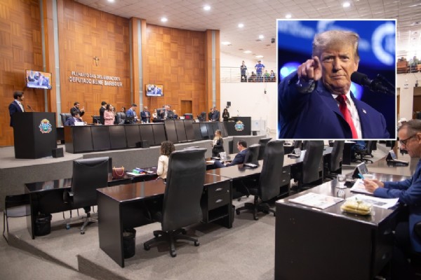 Uma semana após deputado pedir aplausos a Trump, AL aprova repúdio contra presidente americano