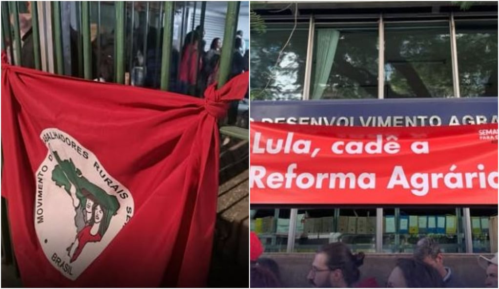 MST invade sede do Incra em SP e pressiona Lula por reforma agrária