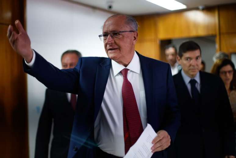 O vice-presidente e ministro Geraldo Alckmin