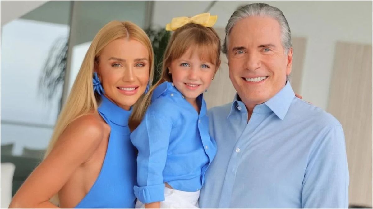 Roberto Justus e esposa defendem filha de ataque nas redes