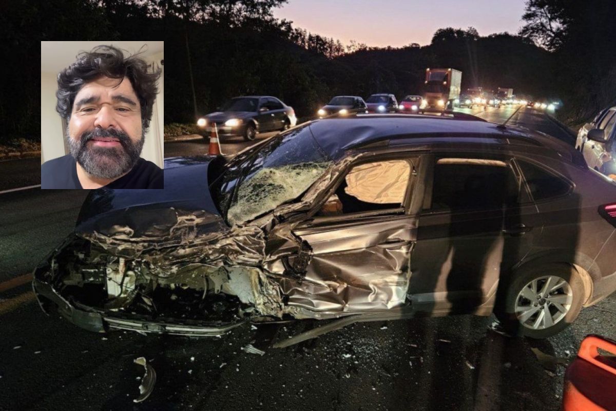 ‘Foi um livramento’, diz cantor sertanejo após capotamento na BR-040