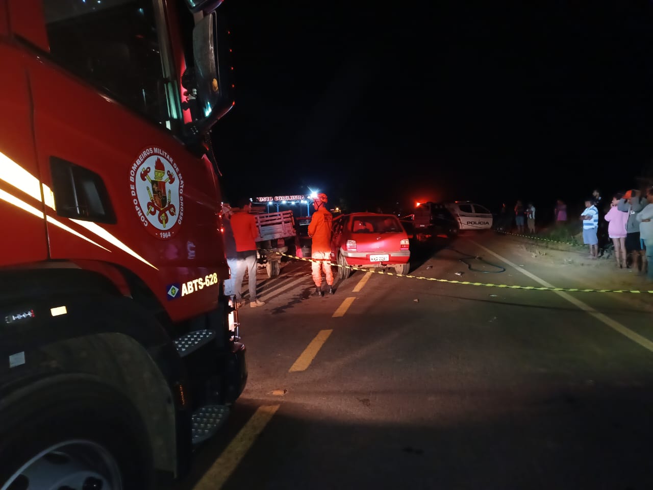 Acidente mata pai, mãe e filha de 1 ano em MT; idosa também não resistiu