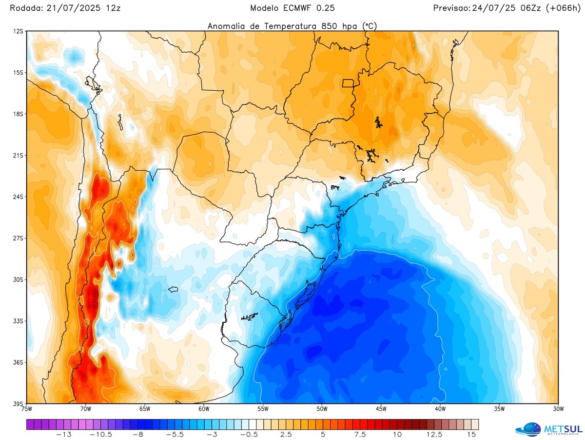 Rio Grande do Sul completa 40 dias com temperaturas abaixo de zero em 2025