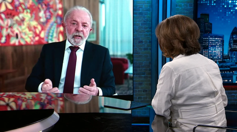 Lula diz à TV americana que não aceita chantagem e que Trump não foi eleito 'imperador do mundo'