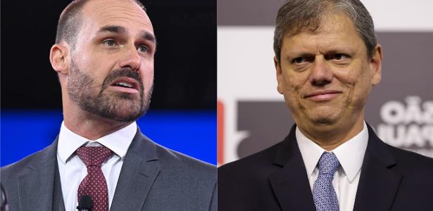 Eduardo recua e diz que Tarcísio atua 'na melhor das intenções'