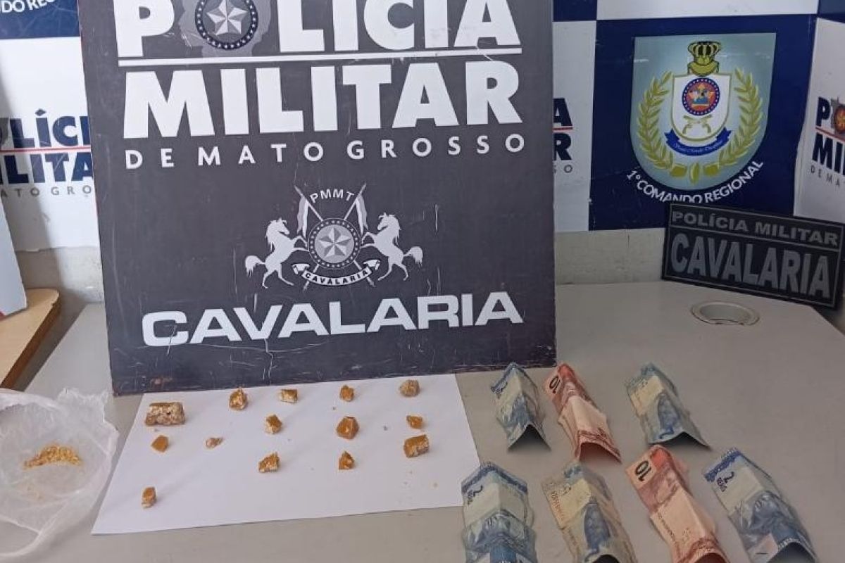 Cavalaria prende homem com 11 passagens criminais em Cuiabá