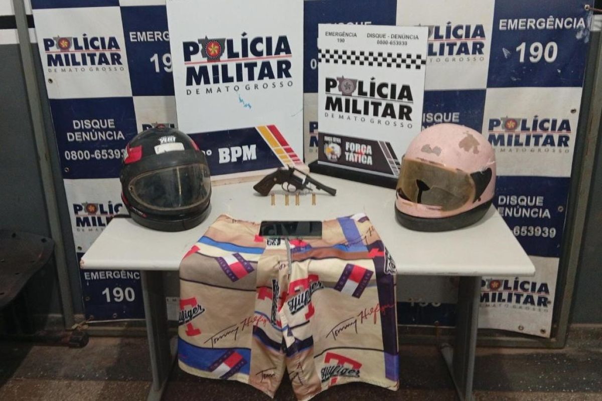PM prende três faccionados em flagrante suspeitos por homicídio em MT