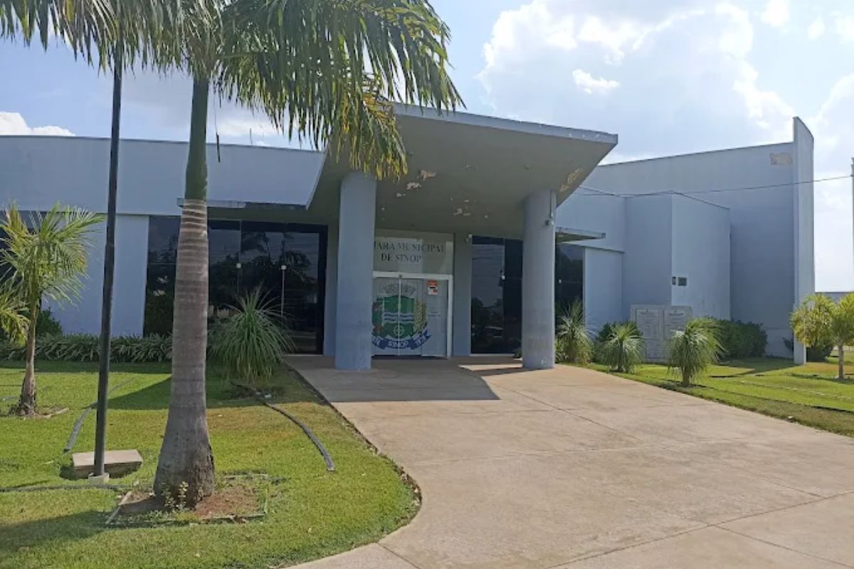 Câmara de Sinop aprova verba extra de R$ 9,4 mil para prefeito e secretários