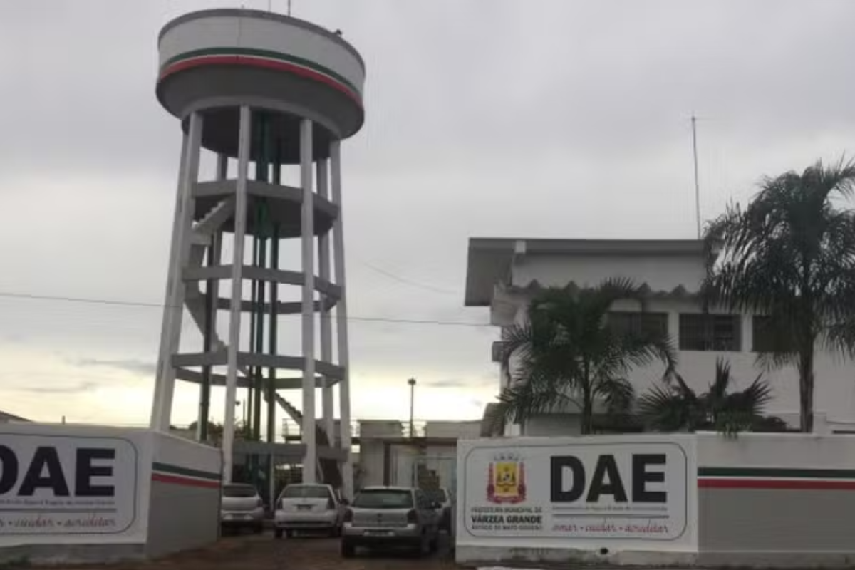 Crise hídrica leva Várzea Grande a decretar calamidade pública. (Foto: DAE)