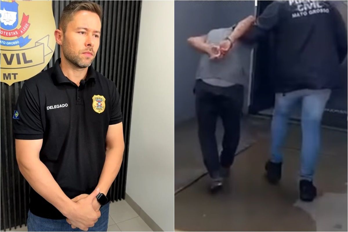 Pintor que ateou fogo na própria esposa é achado e preso em MT