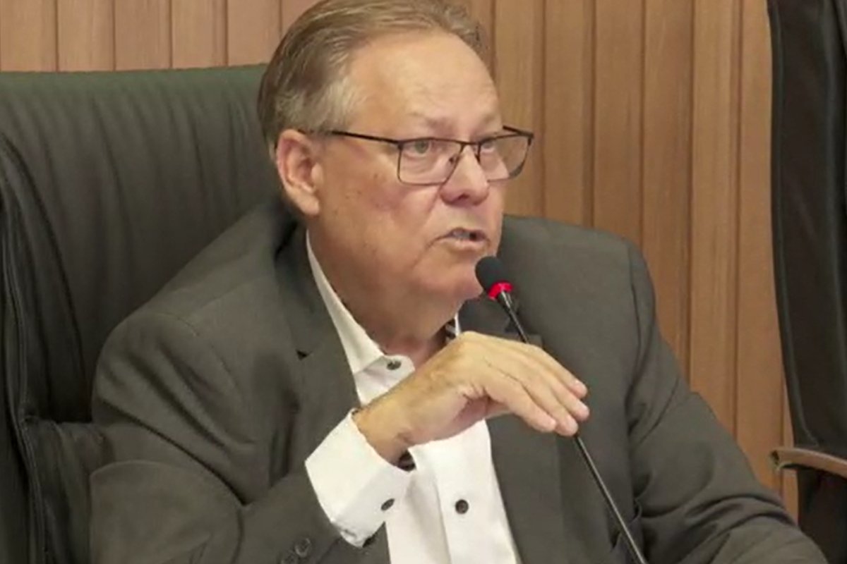 Secretário de Saúde Gilberto Figueiredo. (Foto: TV Centro América)