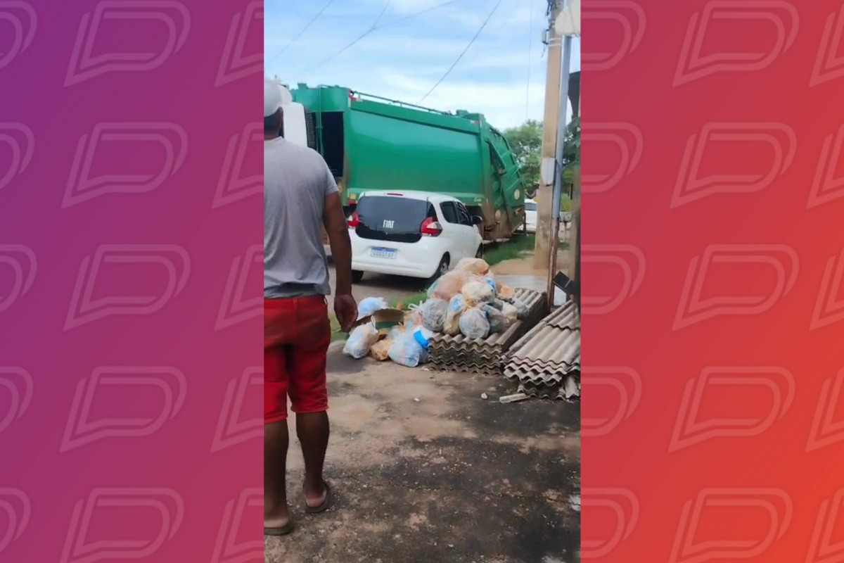 VÍDEO: morador comemora retorno da coleta de lixo em Várzea Grande