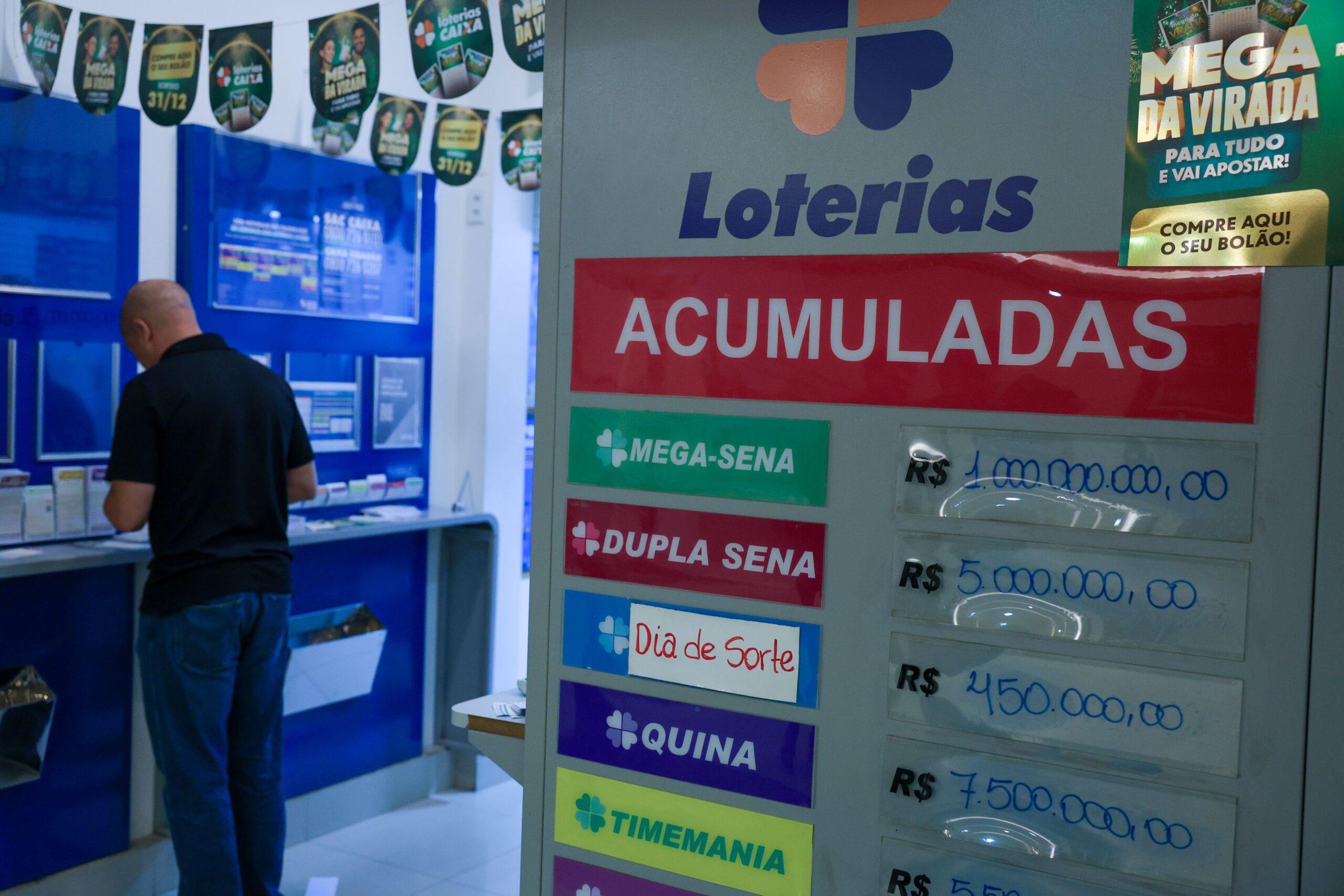 Caixa adia sorteio da Mega da Virada para esta quinta, 1º