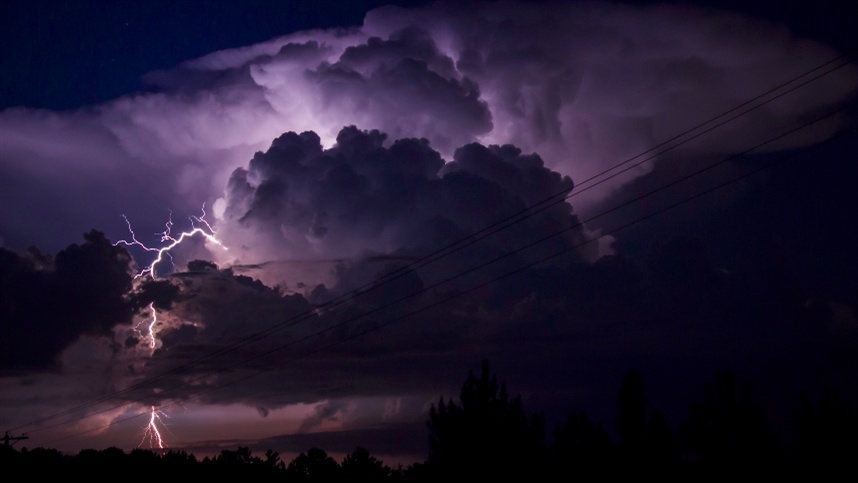 Tempestades e granizo atingem o Rio Grande do Sul
