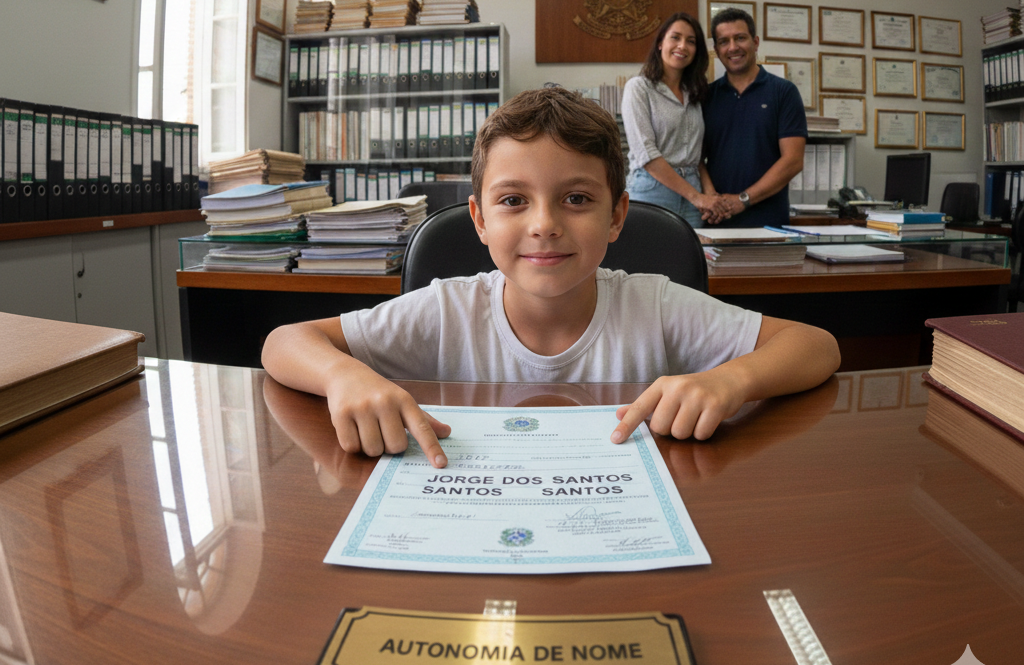 A Lei do Registro Civil morreu com a decisão histórica que permite as crianças escolherem a ordem de seus sobrenomes