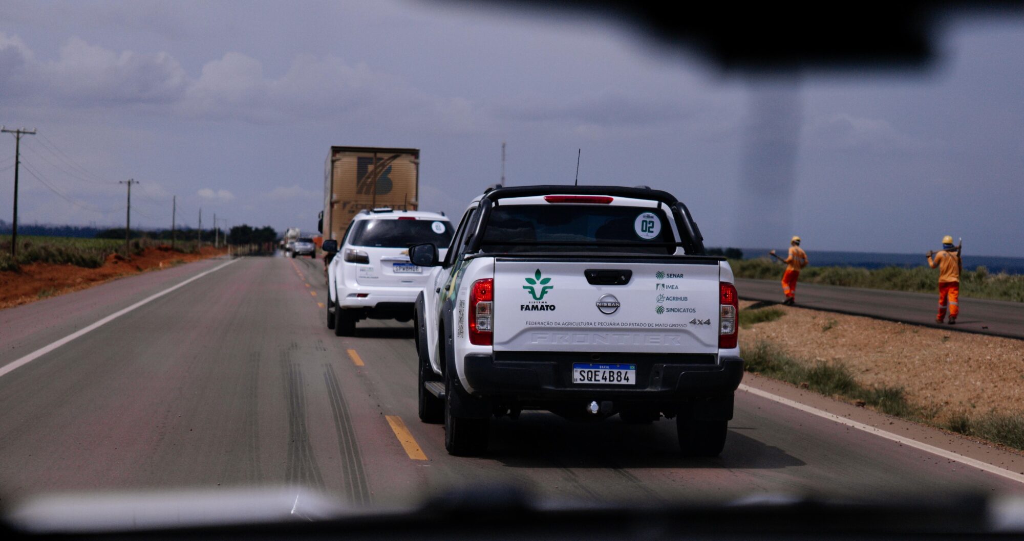 Sistema Famato | Em Estradeiro na BR-163, Famato leva cerca de 20 presidentes de sindicato rural para os portos no Pará