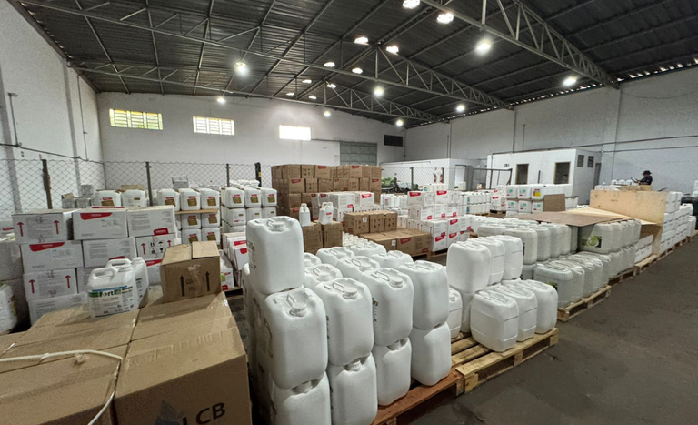 Mapa realiza operação contra contrabando e falsificação de agrotóxicos em Minas Gerais