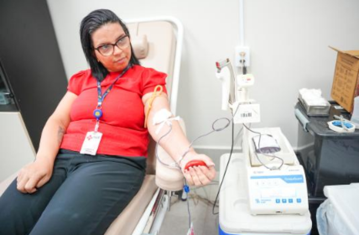 TCE-MT reforça estoque do MT-Hemocentro com campanha de doação de sangue