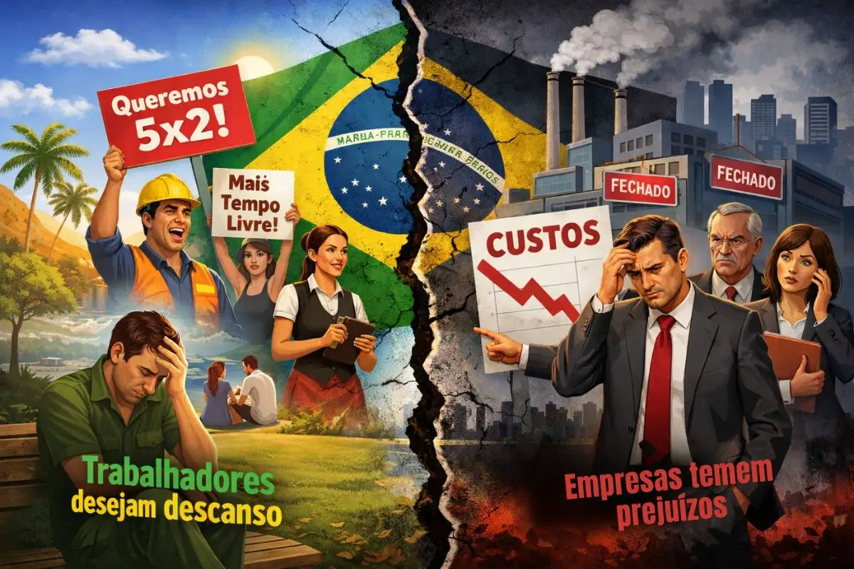 Fim da escala 6×1: setor empresarial de MT prevê impacto de R$ 5,1 bilhões com nova jornada