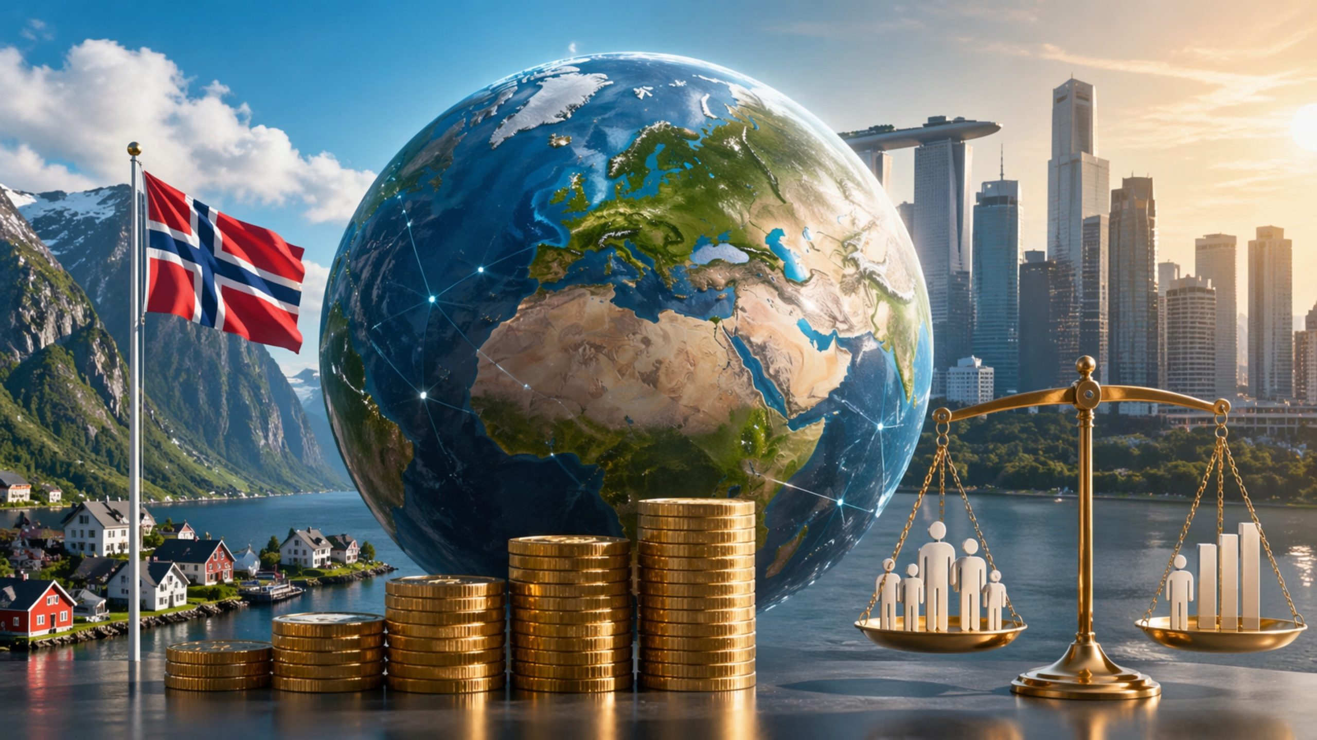 Os países mais ricos do mundo em 2026: um novo indicador de riqueza deixa França e Alemanha fora do topo