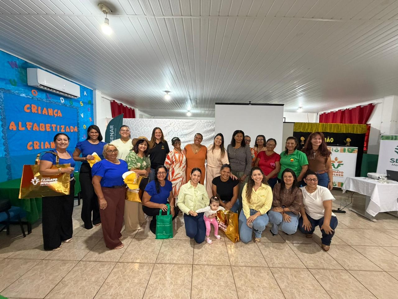 Sistema Famato | Comissão Famato Mulher participa de encontro com produtoras em Acorizal