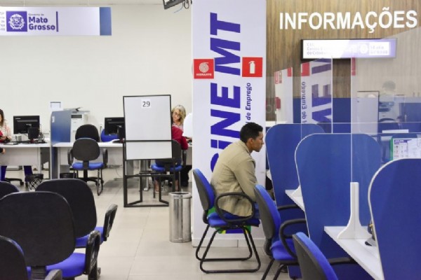 MT tem mais de 2 mil vagas de emprego abertas nessa semana; 228 em Cuiabá e VG
