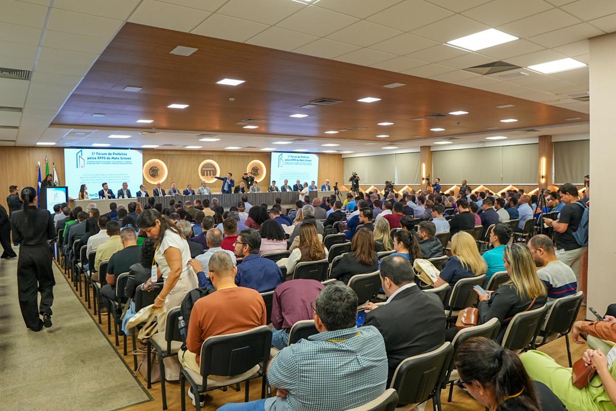 Fórum do TCE-MT debate governança, investimentos e sustentabilidade dos RPPS