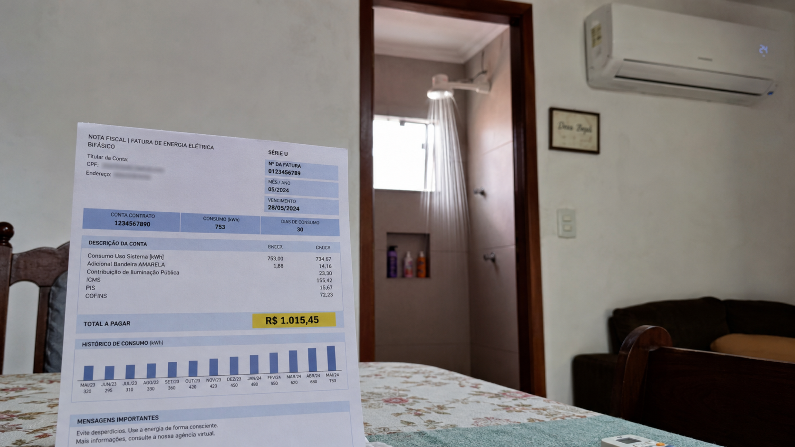 Conta de luz alta virou vilã do orçamento: veja os aparelhos que mais consomem em casa