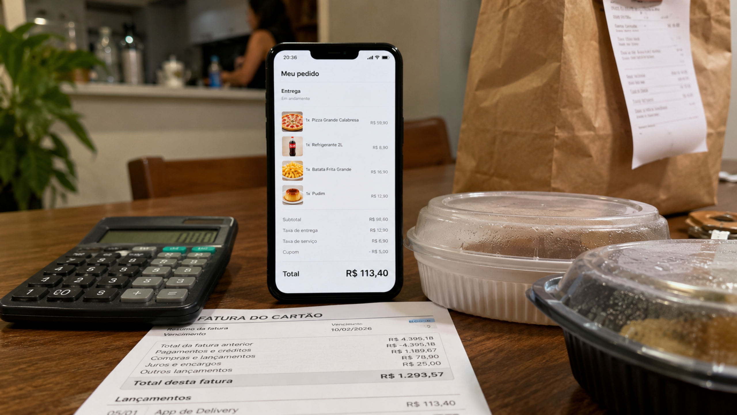 Delivery virou hábito? Veja como uma taxa pequena pode pesar muito no fim do mês