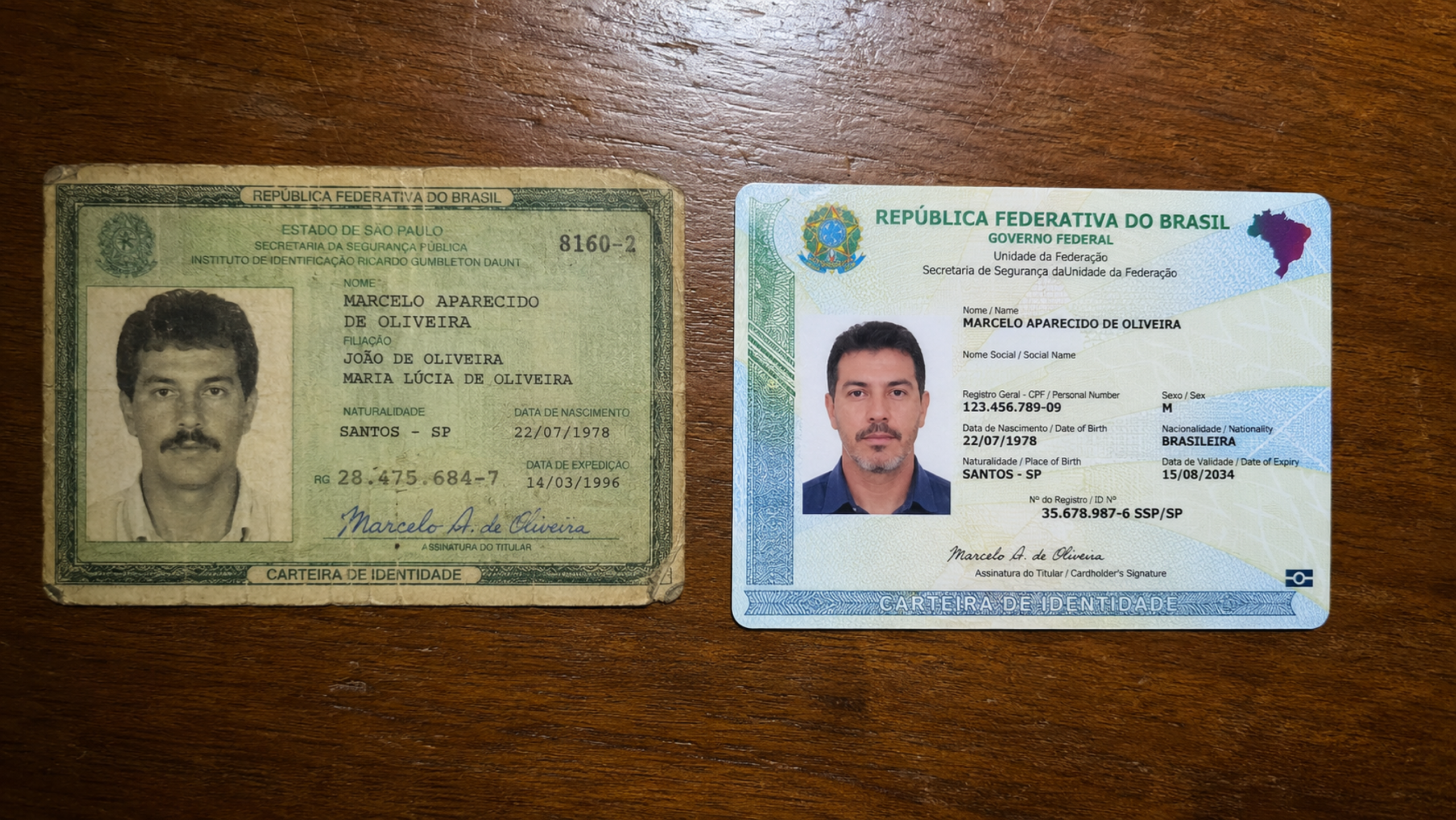 RG antigo continua valendo, mas este detalhe pode travar cadastro em banco e benefício