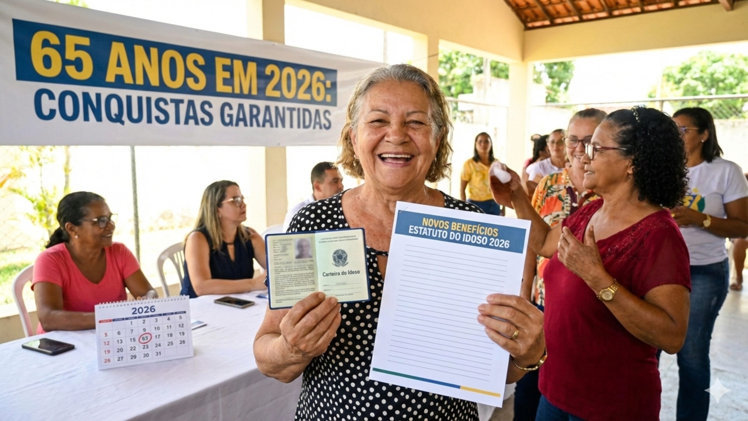 Quem fizer de 60 a 65 anos em 2026 terá direito a novas isenções e deve saber como solicitar cada uma