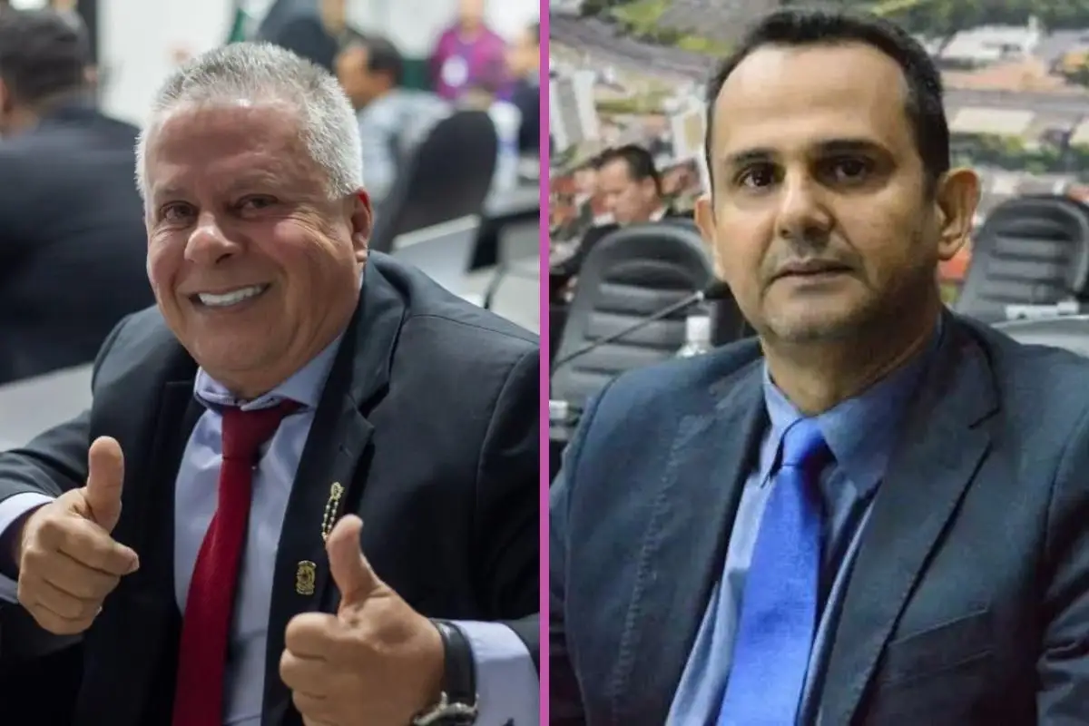 (Fellipe Corrêa) Vereadores Chico 2000 (PL) e Sargento Joelson (PSB) foram afastados do cargo pela justiça em abril deste ano. (Foto: Reprodução)