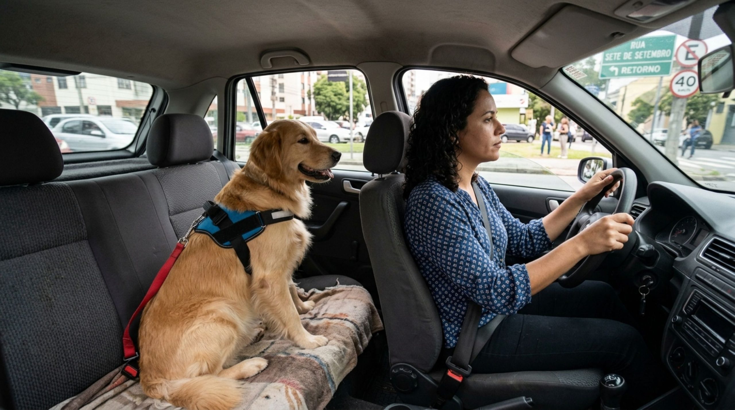 Por que levar cachorros e outros pets no carro pode render multa e pontos na carteira?