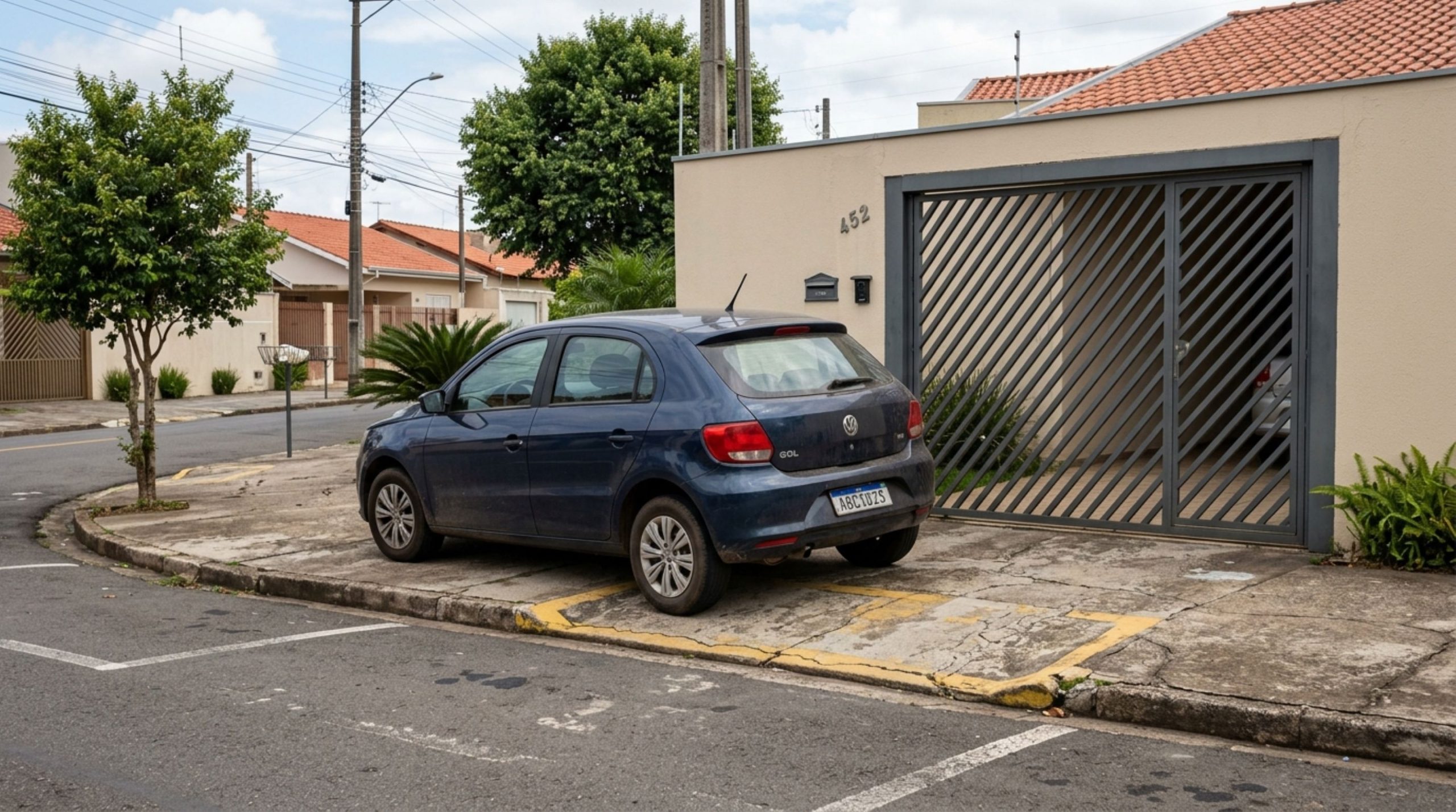 Vizinho estacionou em frente à minha garagem: o que pode ser feito?