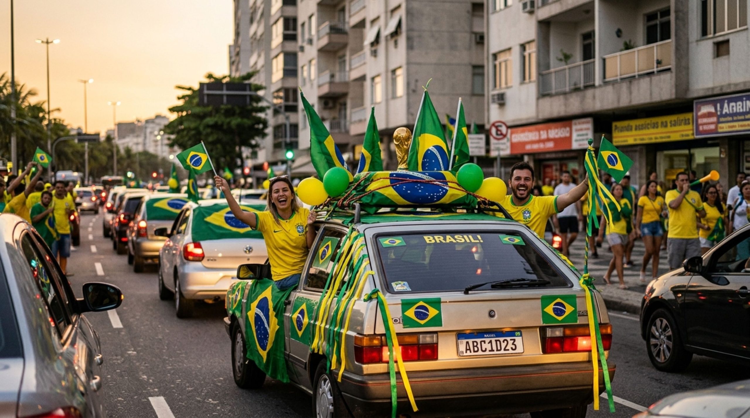 Buzinar para comemorar gol pode gerar multa durante a Copa de 2026