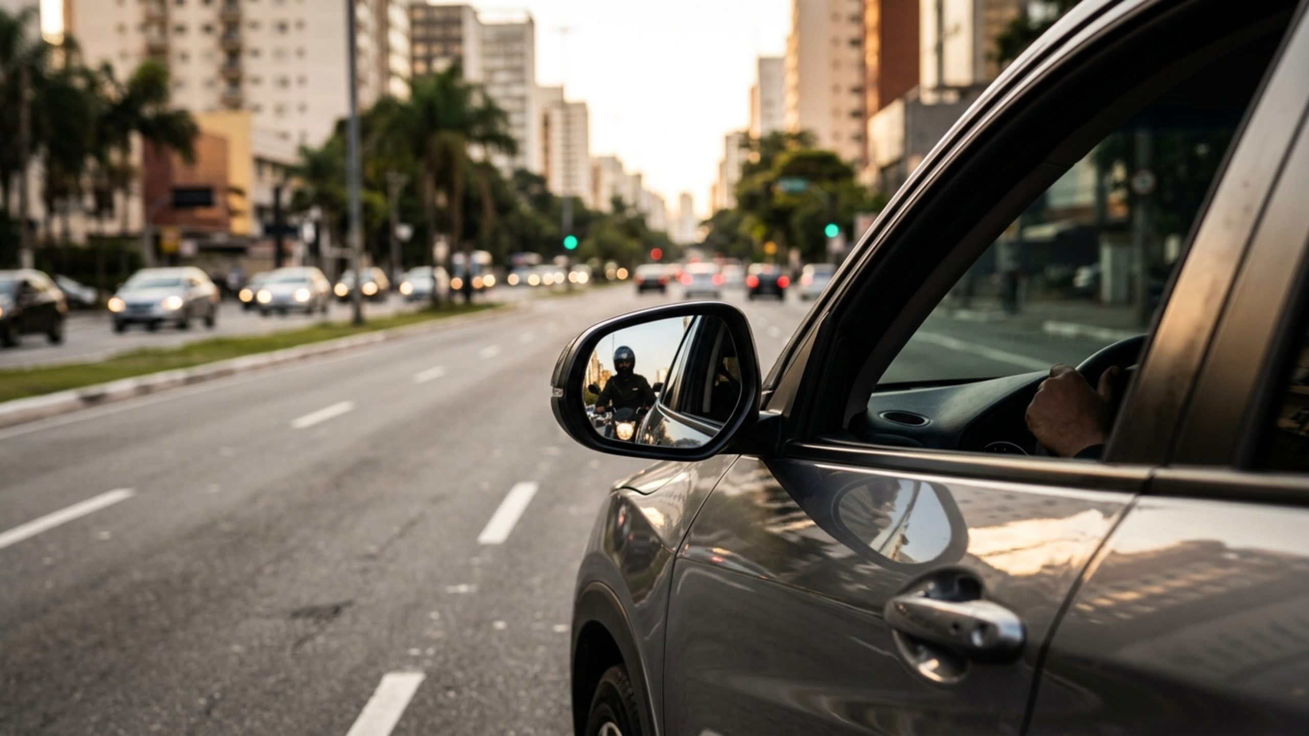 Motoristas devem ficar atentos: nova lei dos retrovisores já vale para todos os veículos brasileiros