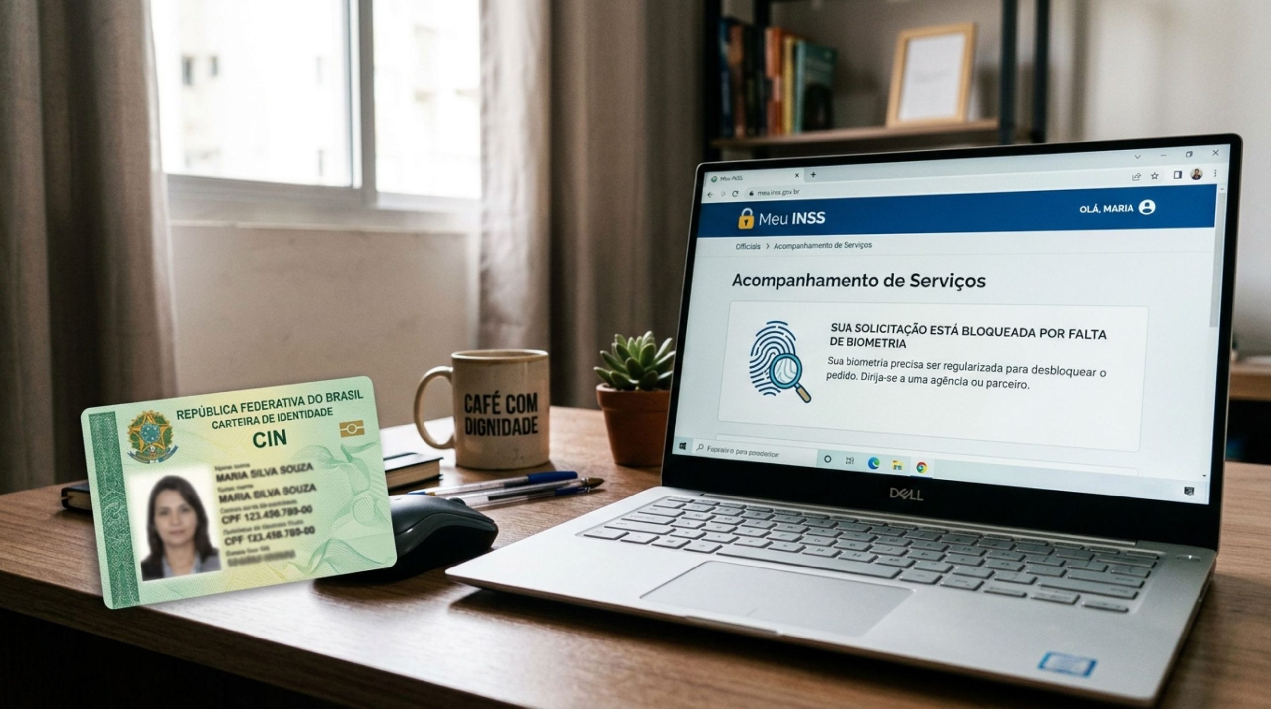 Como resolver pedido de benefício do INSS travado por falta de biometria em 2026