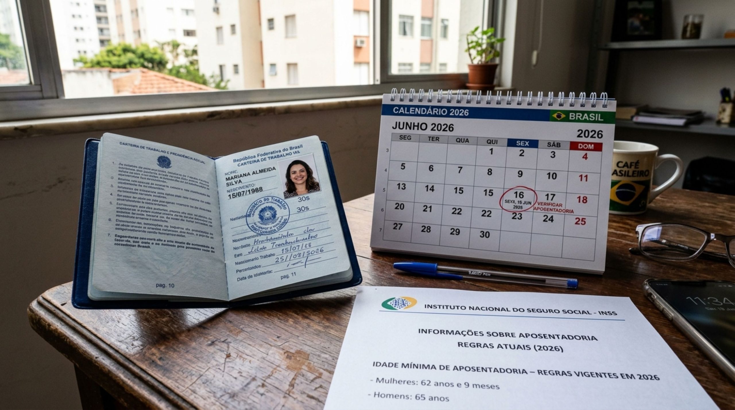 Qual é a idade mínima para aposentadoria com as mudanças em 2026?
