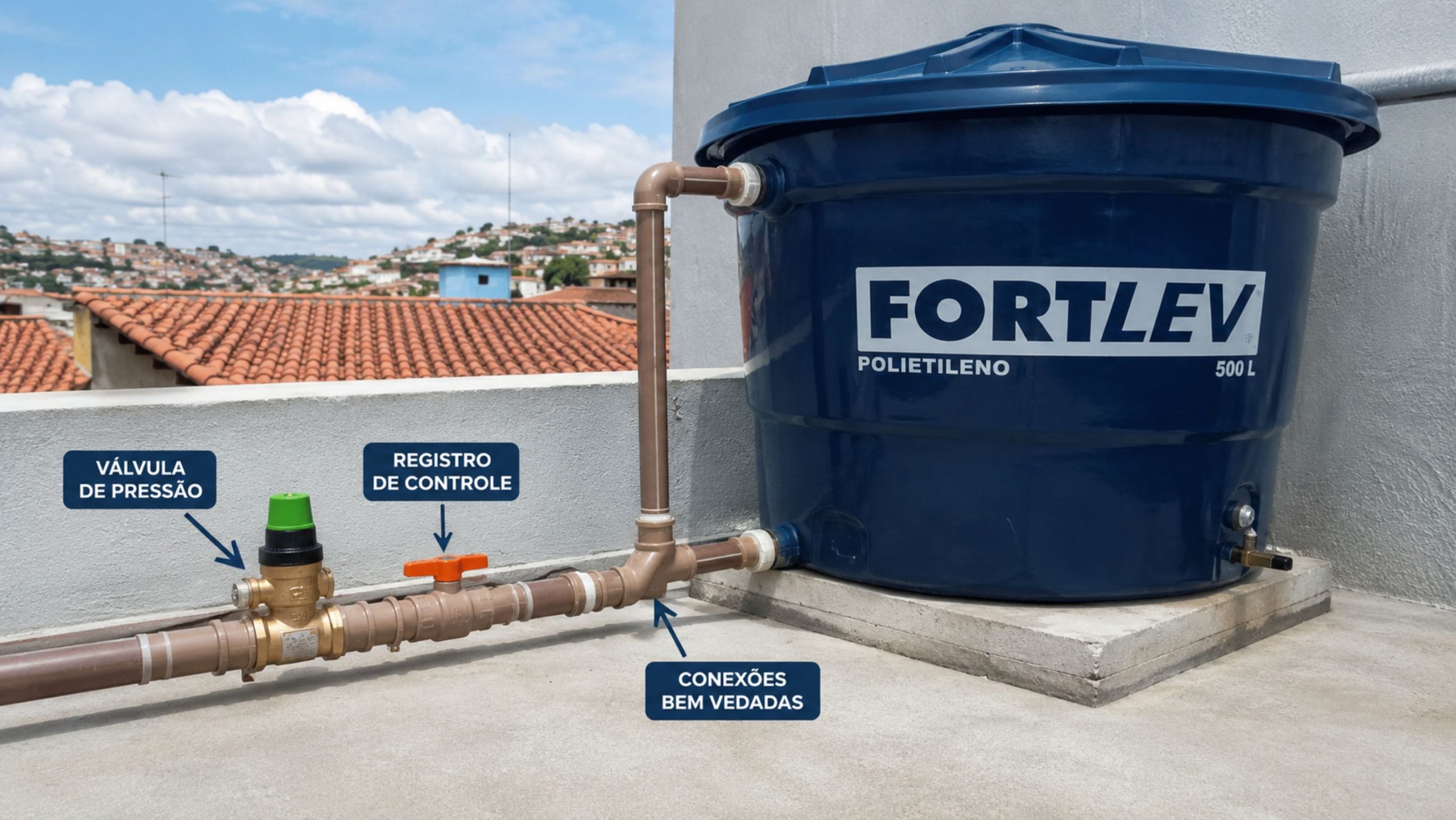 Adeus à caixa d’água com enchimento lento, instale esta válvula e recupere a pressão sem trocar toda a tubulação