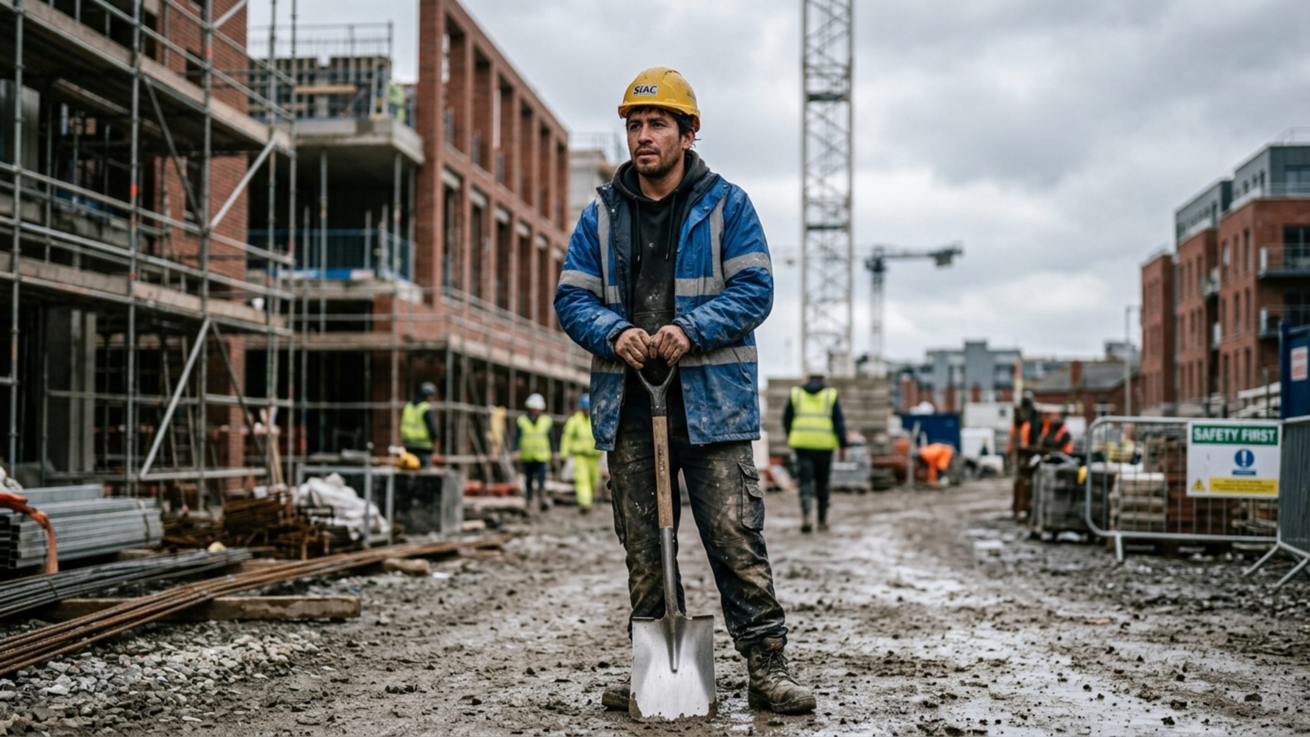 Carregar cimento nas obras da Irlanda paga R$ 21 mil e ofusca o esforço de nutricionistas diplomados