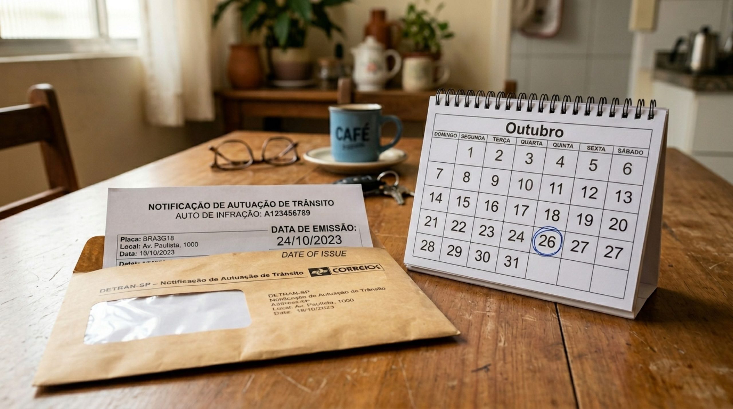 Multa chegou depois de 30 dias da infração: o que fazer