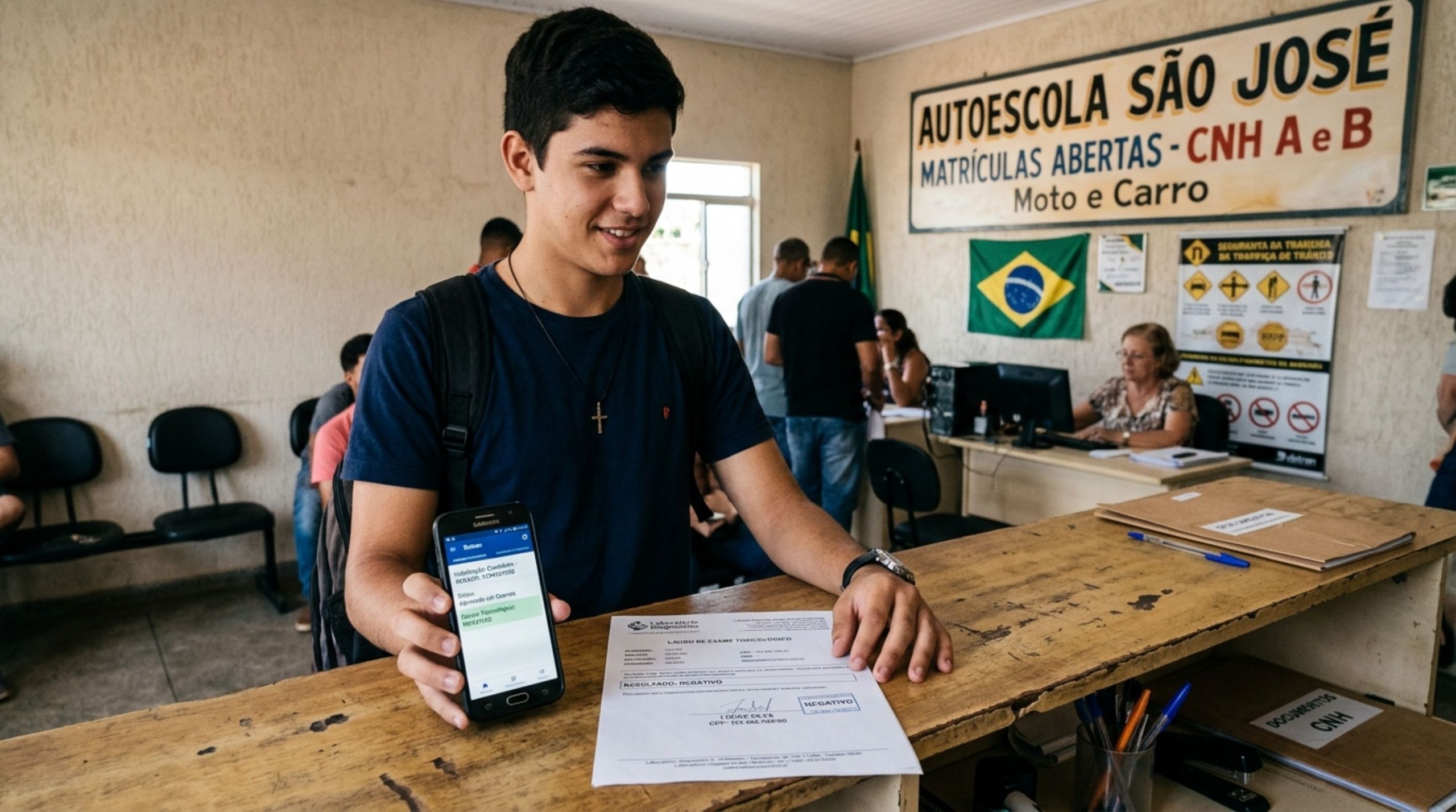 Exame toxicológico muda e passa a ser exigido na primeira habilitação em 2026: o que muda