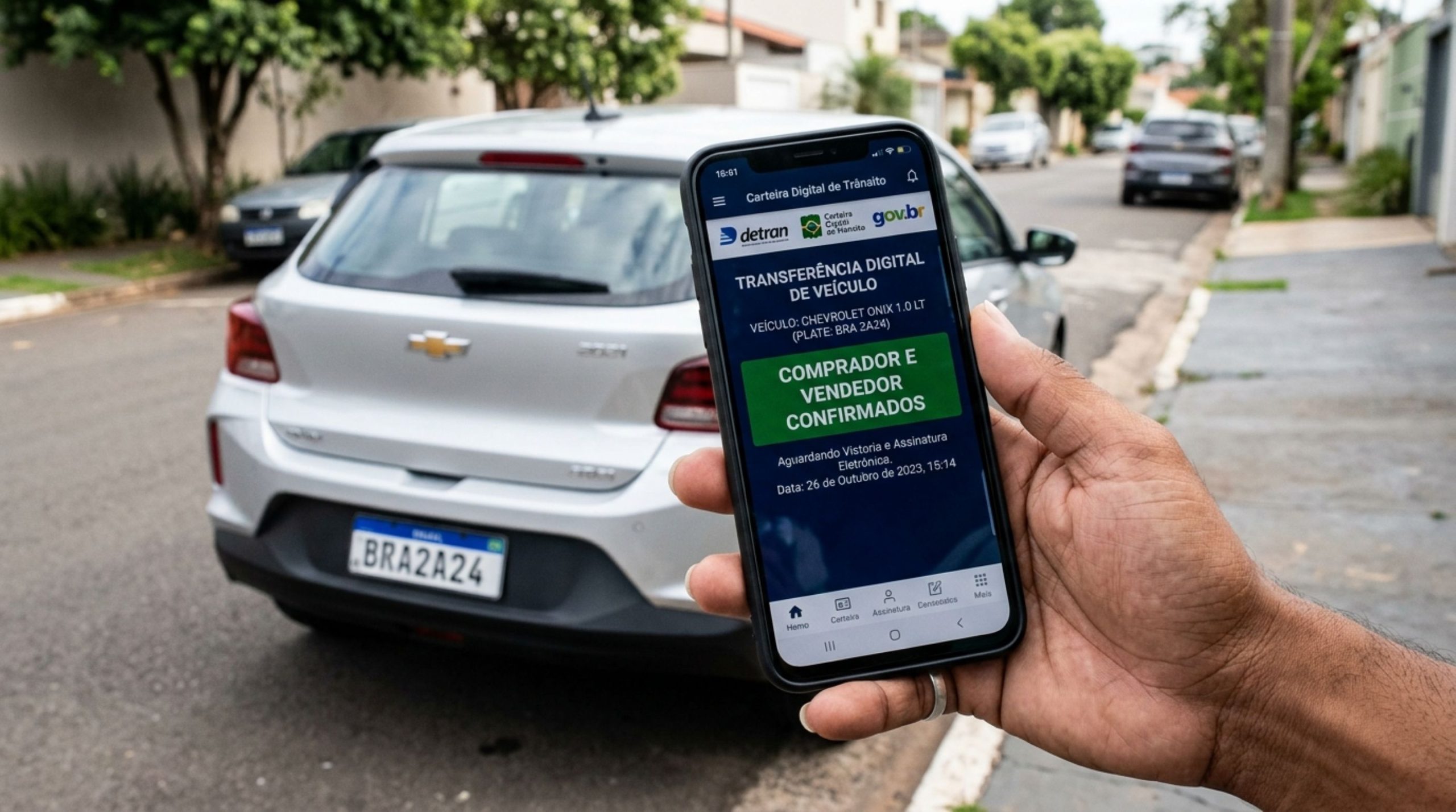 Aplicativo da CNH pode virar balcão digital para transferir carros usados com menos etapas presenciais