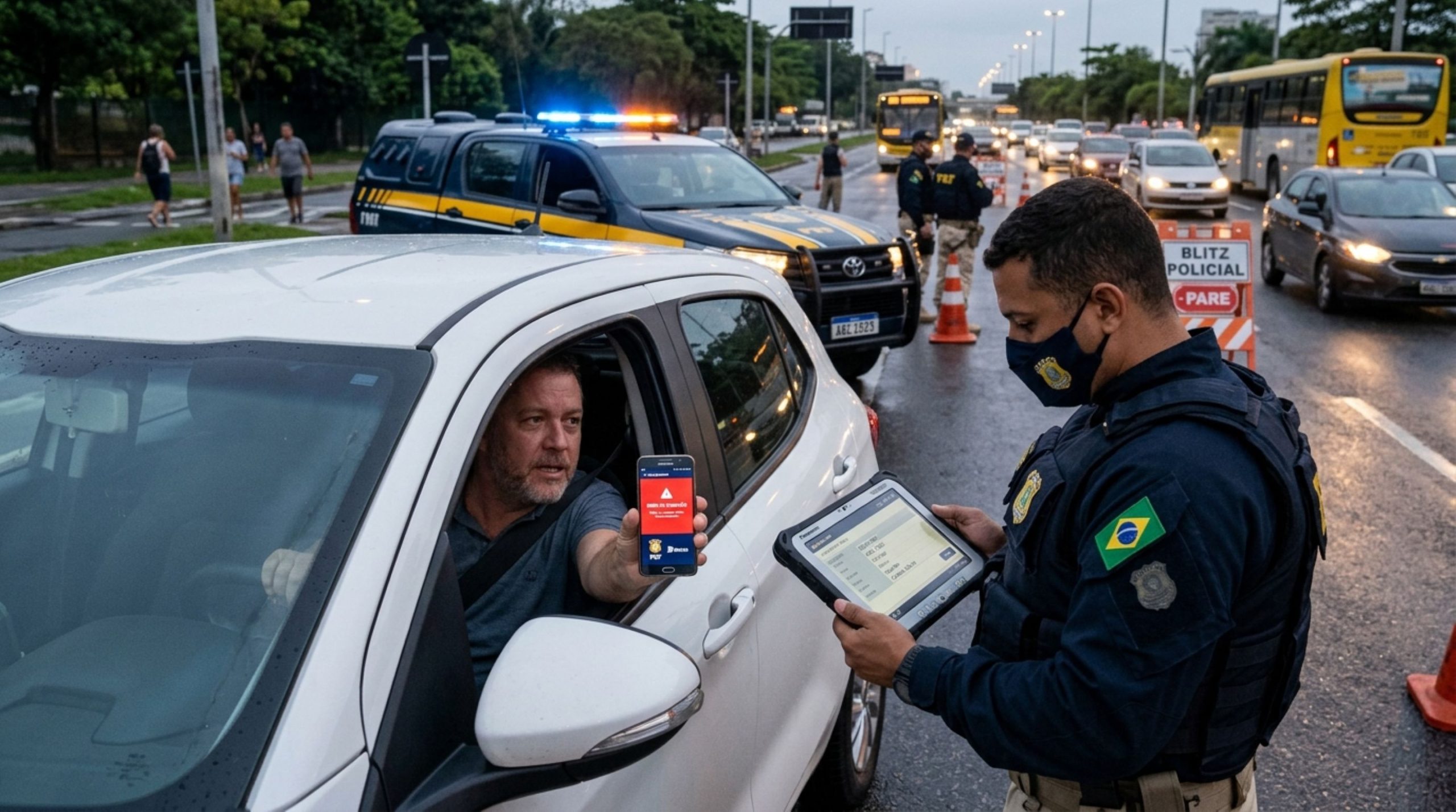 Documento digital não abriu na blitz: o que fazer nessa situação?