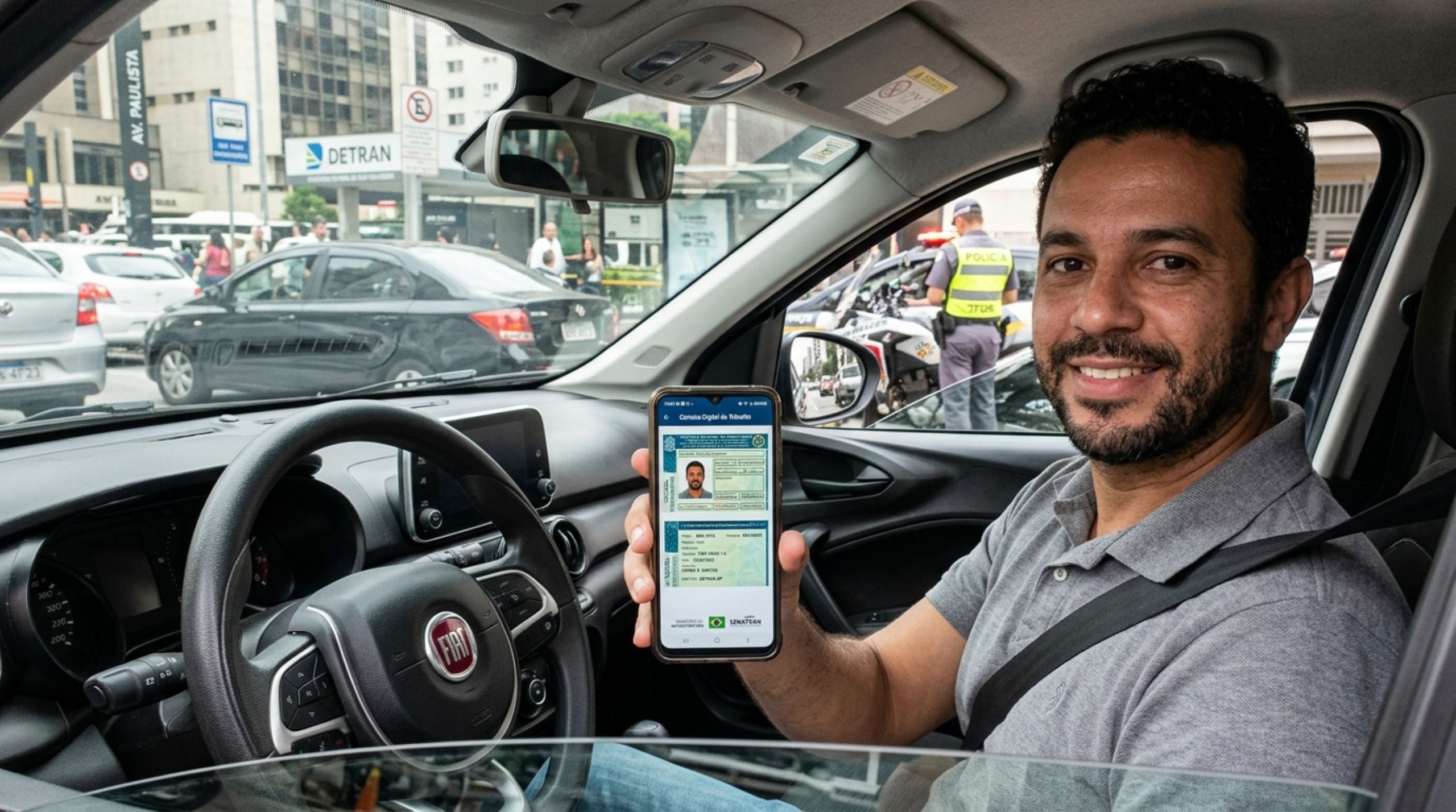 O documento do carro está no nome de outra pessoa: posso dirigir mesmo assim?