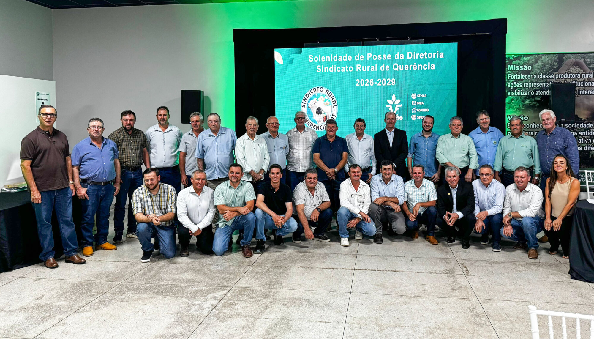 Sistema Famato | Famato empossa nova diretoria do Sindicato Rural de Querência