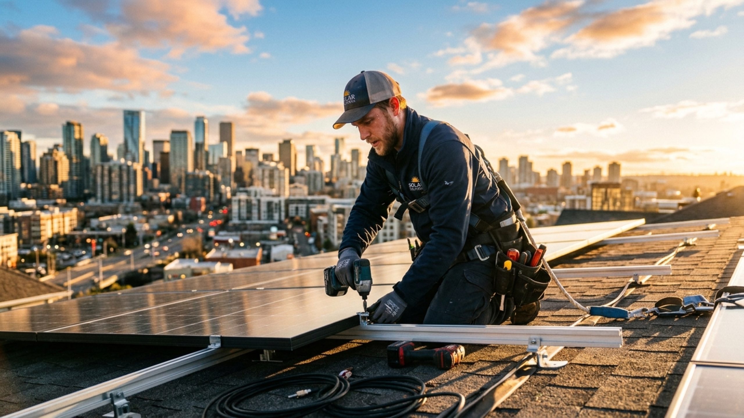 O instalador que coloca placas solares em telhados quentes entrou no miolo da transição energética com renda de R$ 22 mil por mês e alta de 42%